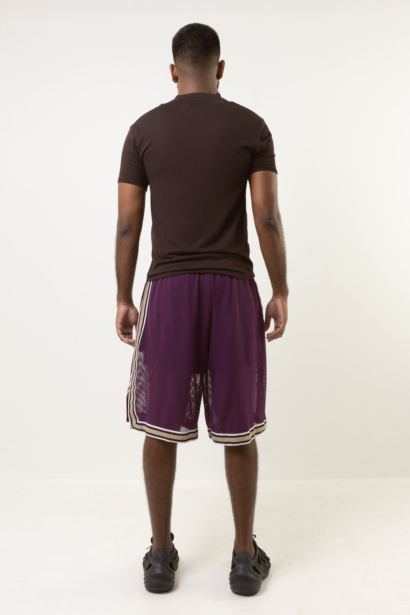 CROWN BASKETBALL SHORTS - MERCY HOUSE