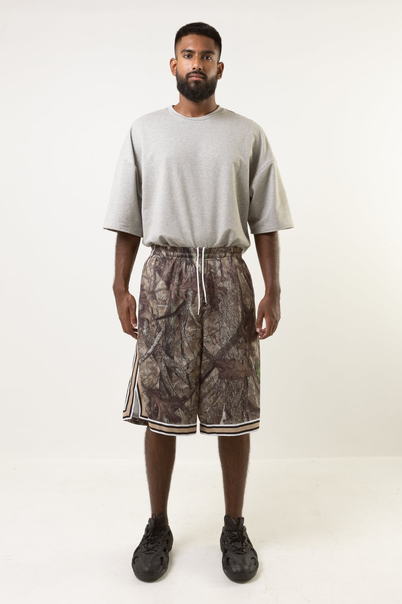 GROUNDED BASKETBALL SHORTS - MERCY HOUSE