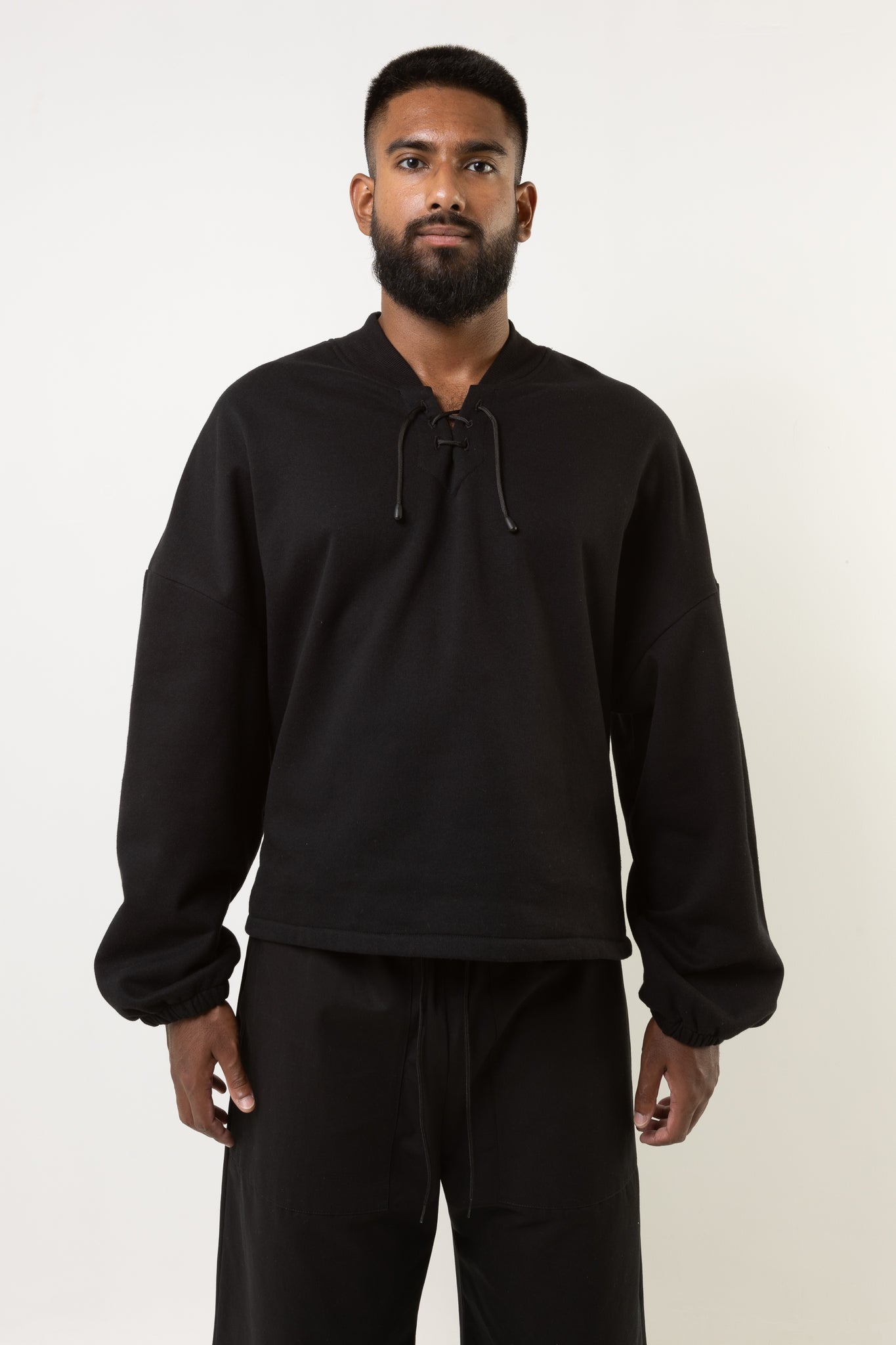 HIKE HOCKEY COLLAR SWEATSHIRT