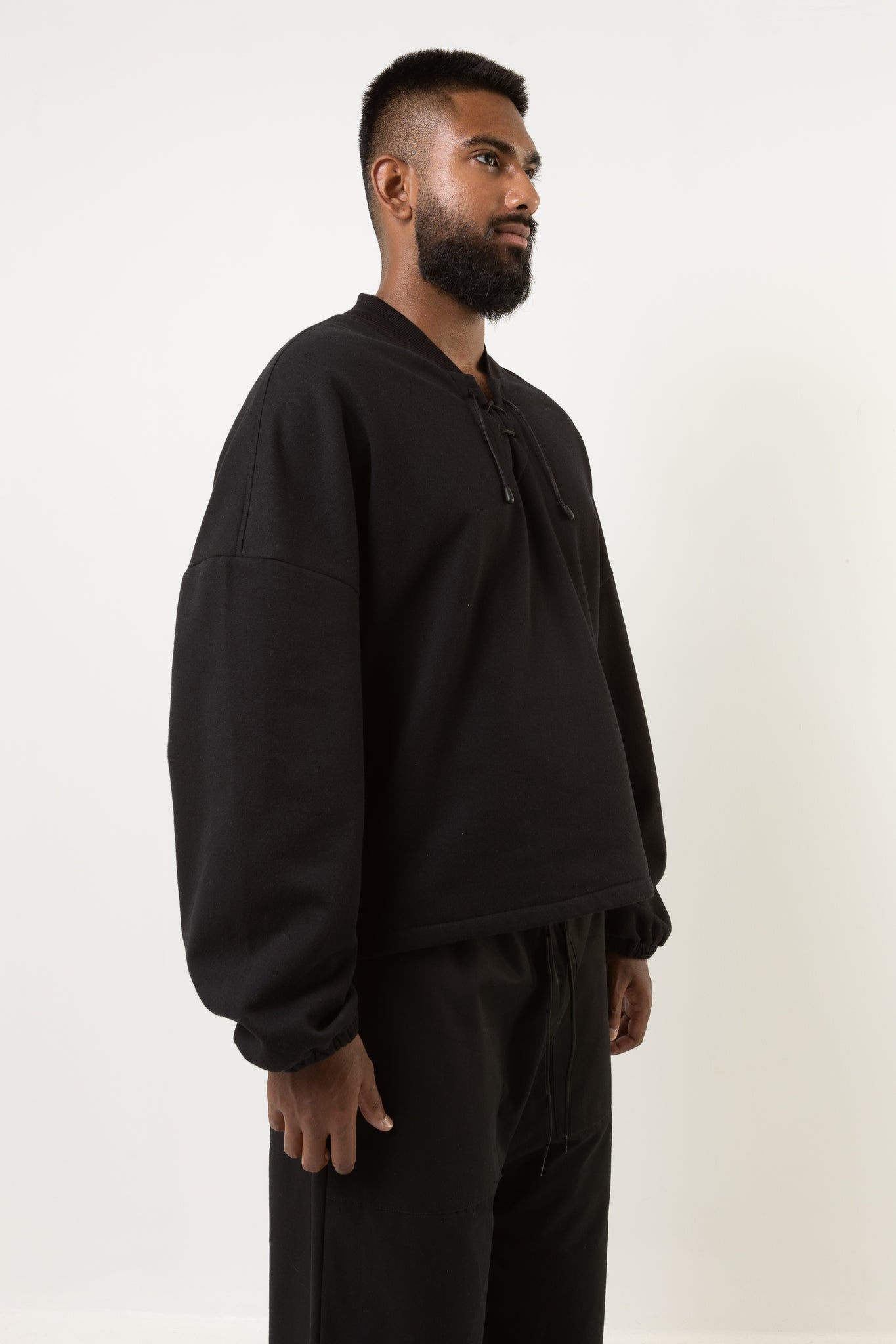 HIKE HOCKEY COLLAR SWEATSHIRT