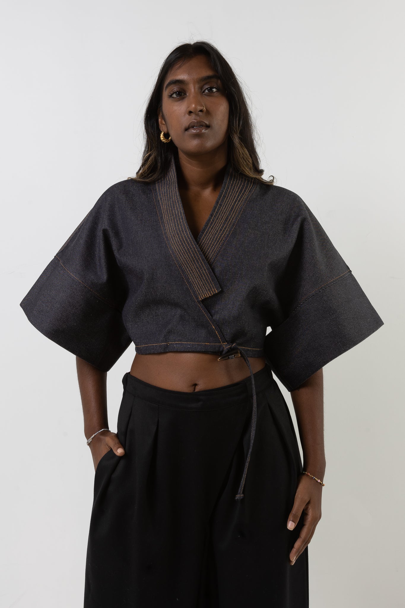 MASAKO DENIM TOP - MERCY HOUSE