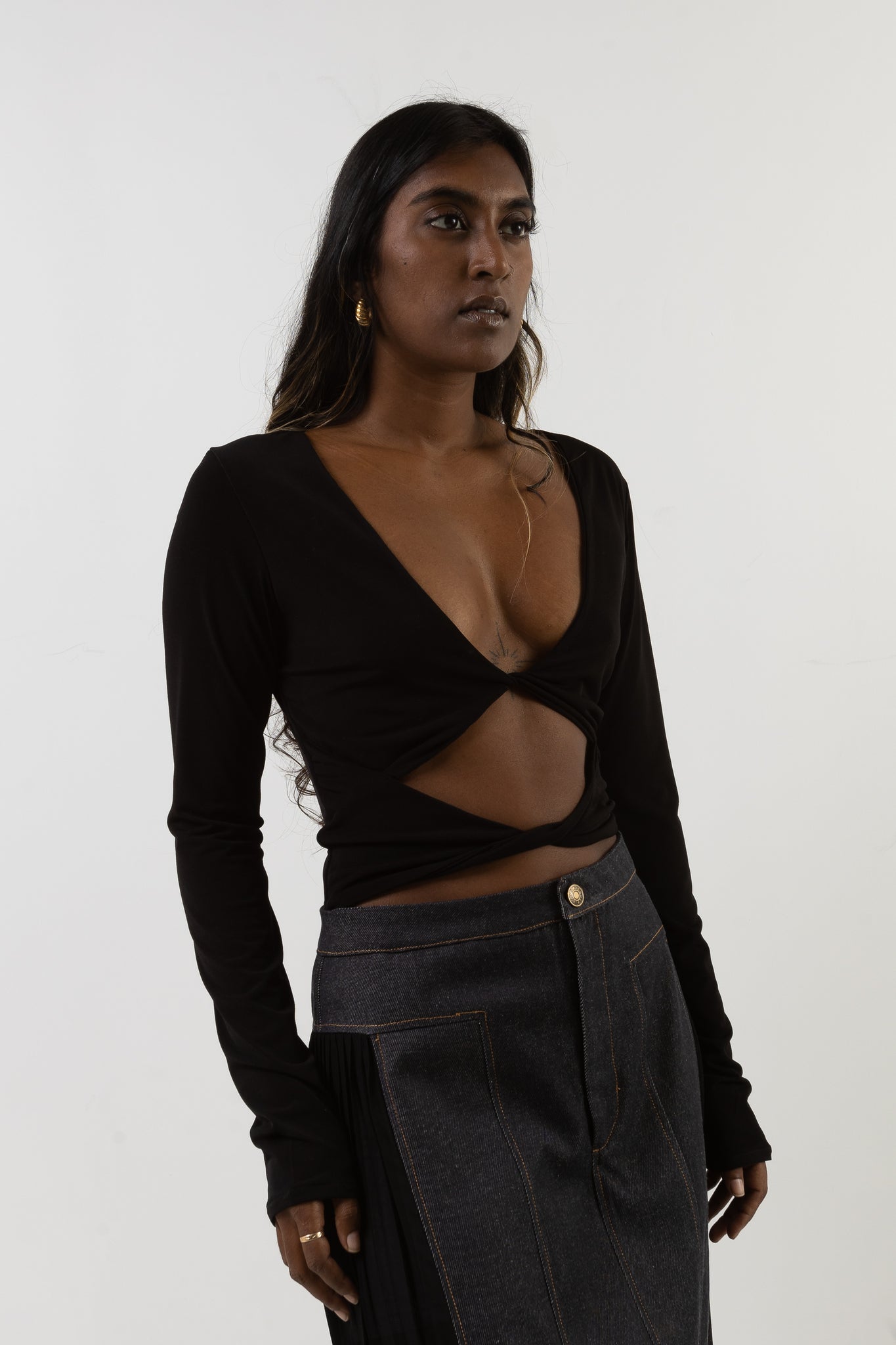 SHARR TWISTED TOP