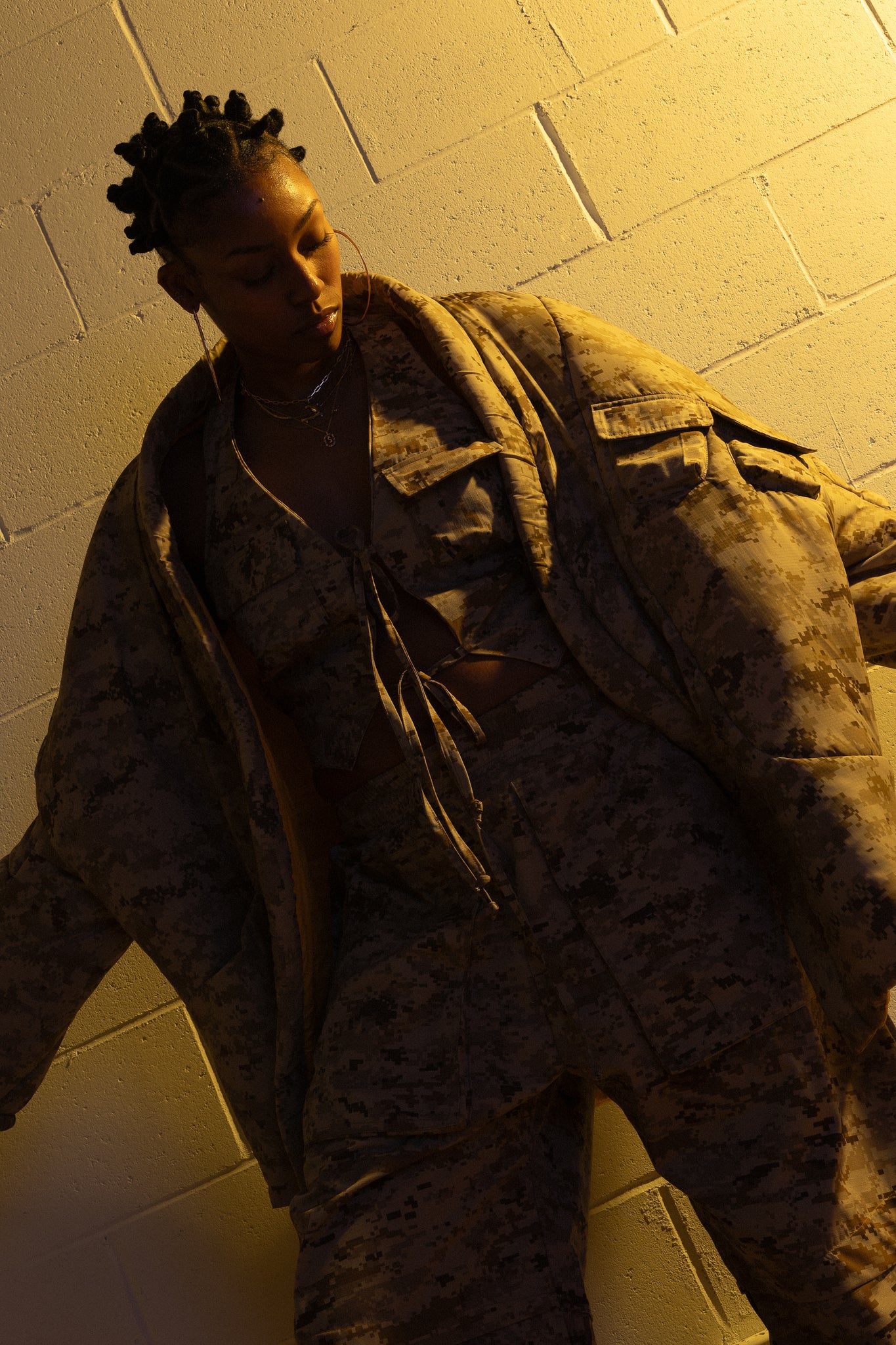 JAMES CAMO PANT