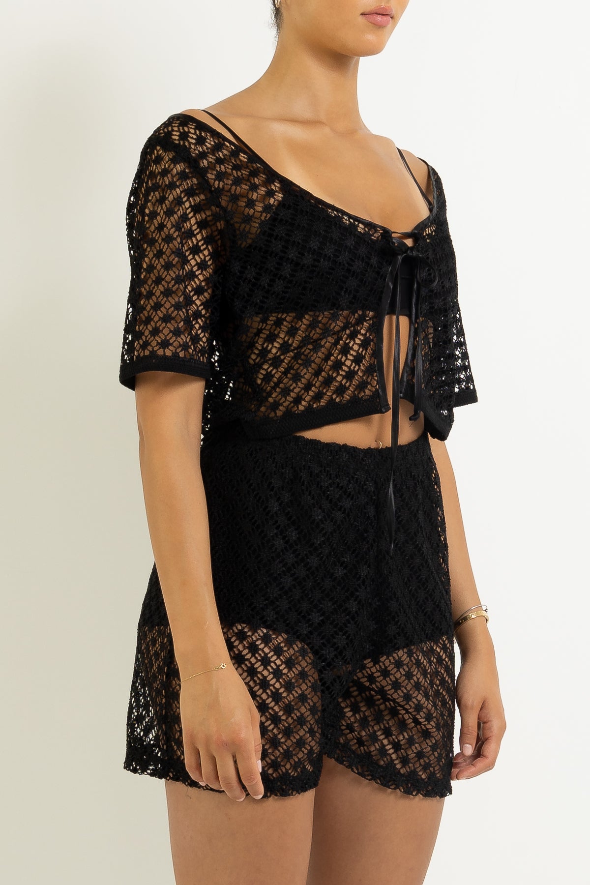 ASTERIA CROCHET SHORTS