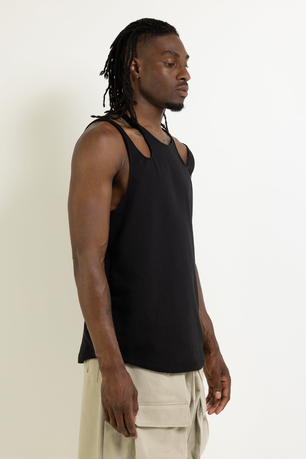DYLAN CUTOUT TANK TOP - MERCY HOUSE