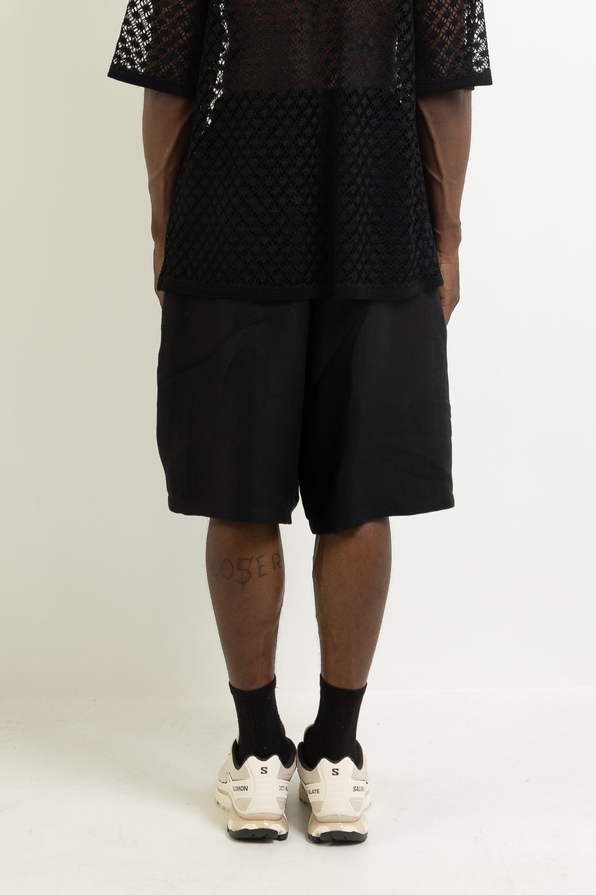NYX BERMUDA LINEN SHORT