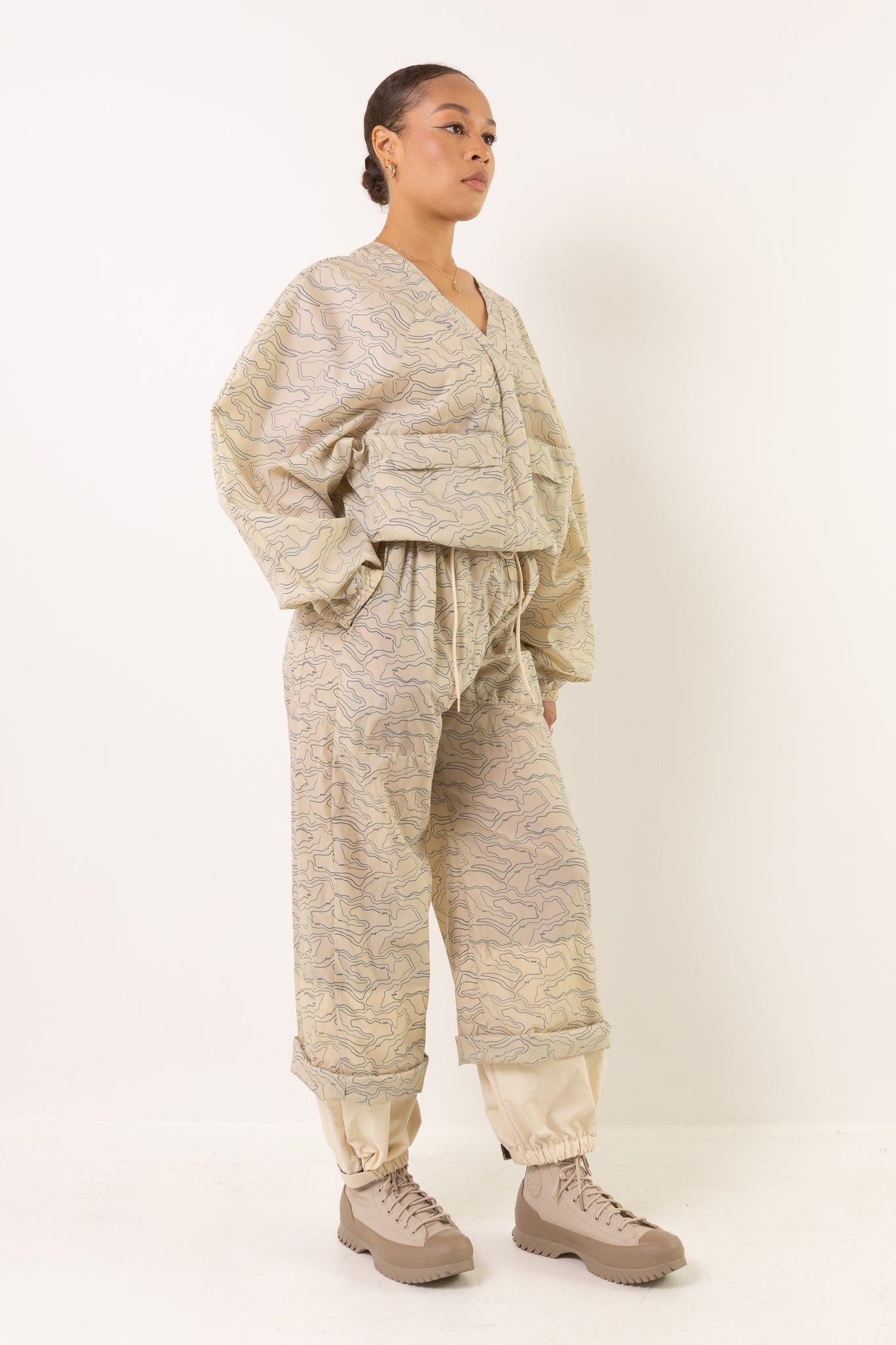CLIMB TOPOGRAPHY PLAYSUIT