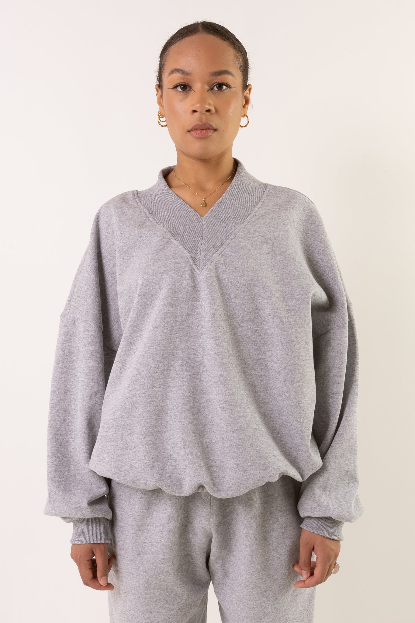 ELEVATE V-NECK SWEATSHIRT - MERCY HOUSE