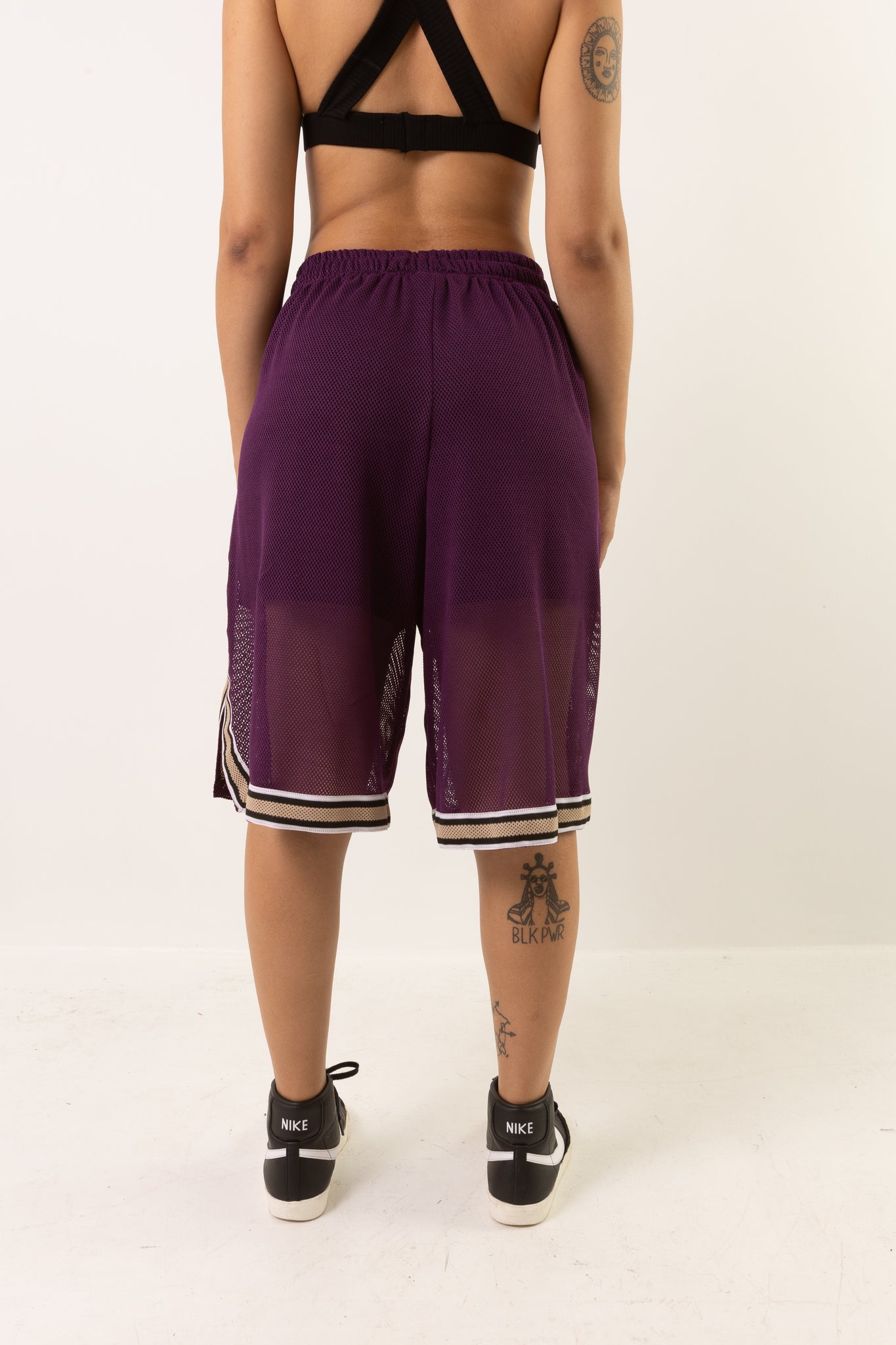 CROWN BASKETBALL SHORTS - MERCY HOUSE