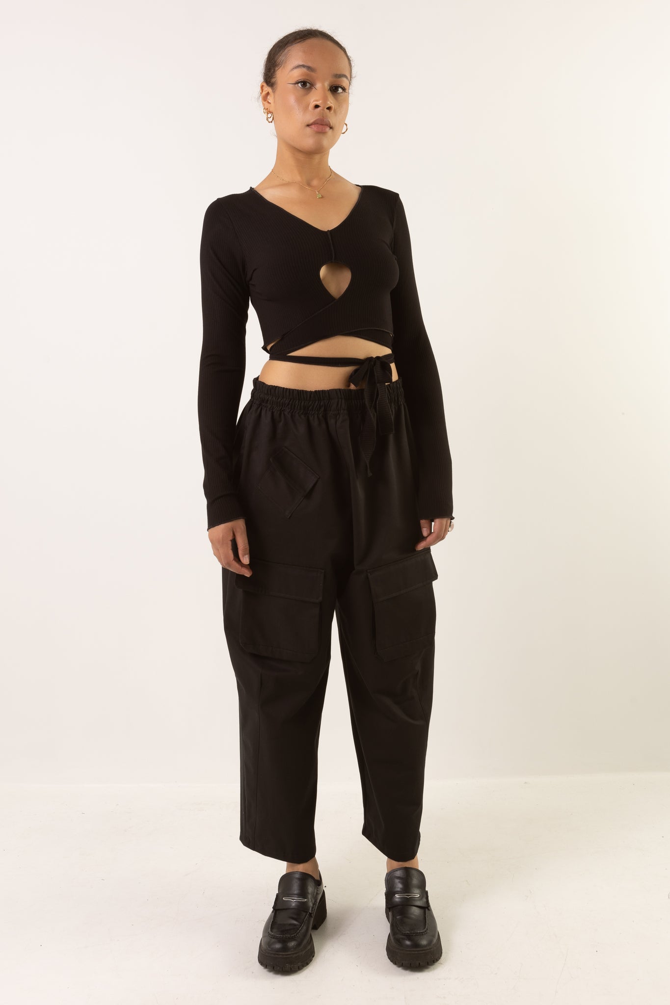 DIONYSUS CROPPED CARGO PANT - MERCY HOUSE