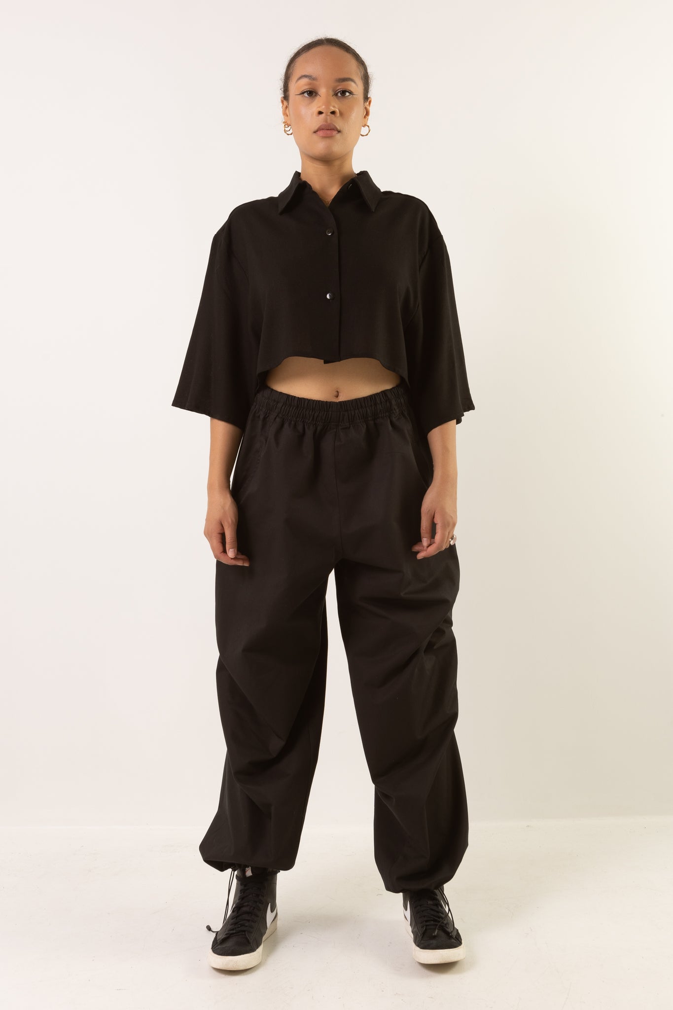 ANNAPURNA CROPPED BOXY SHIRT - MERCY HOUSE