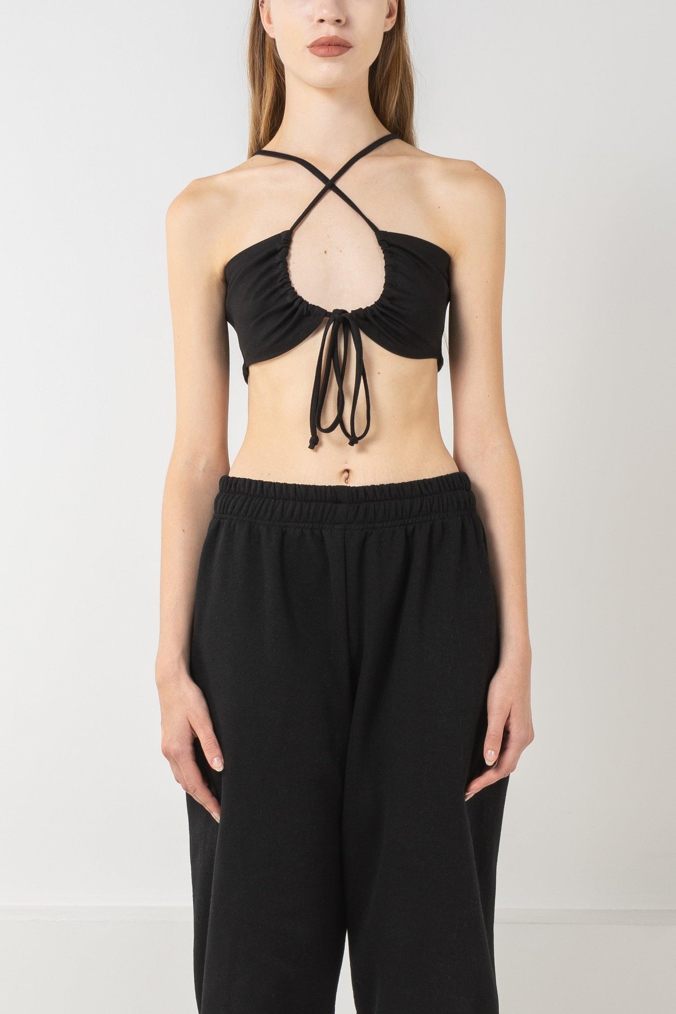 TREBLE HALTER TOP