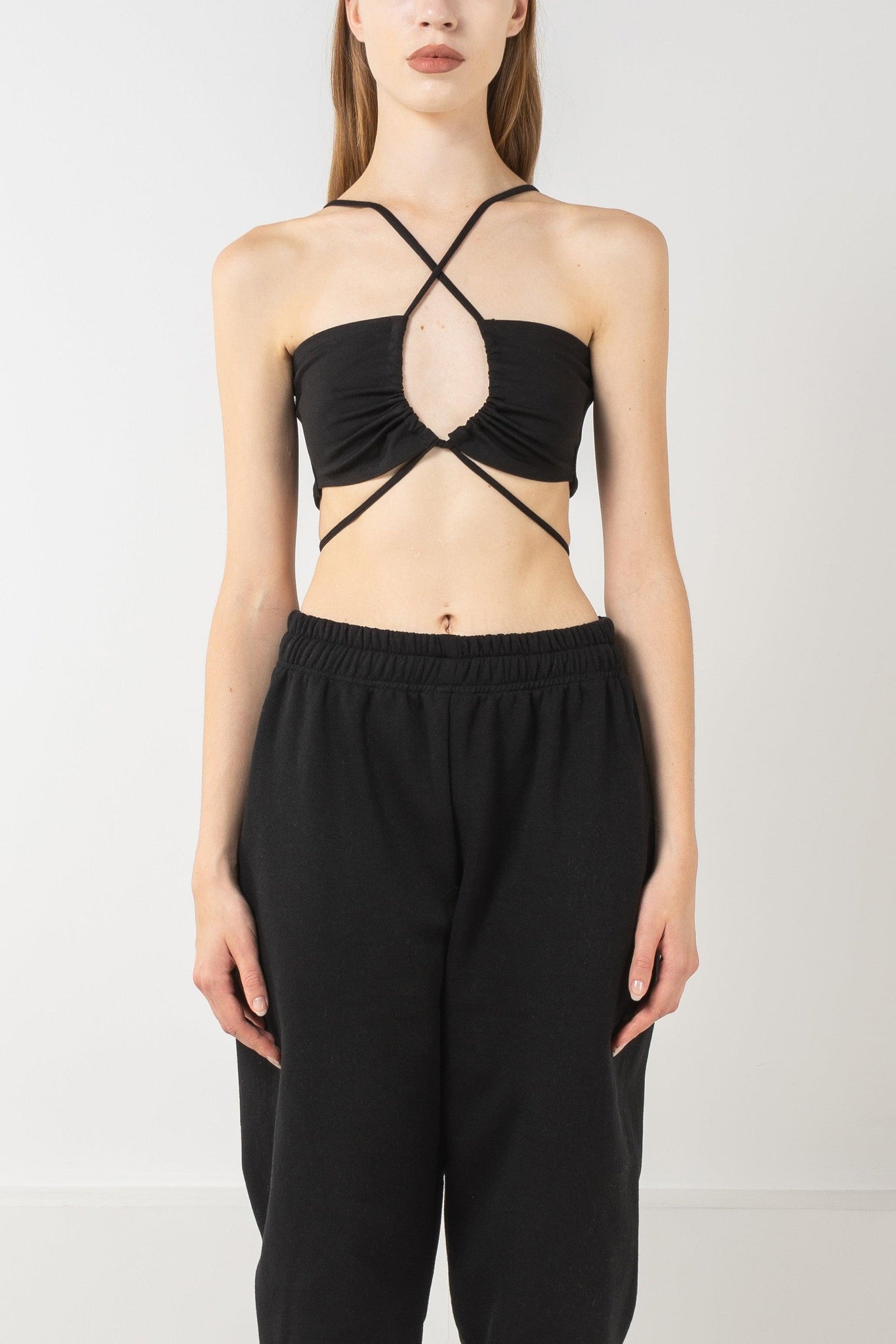 TREBLE HALTER TOP